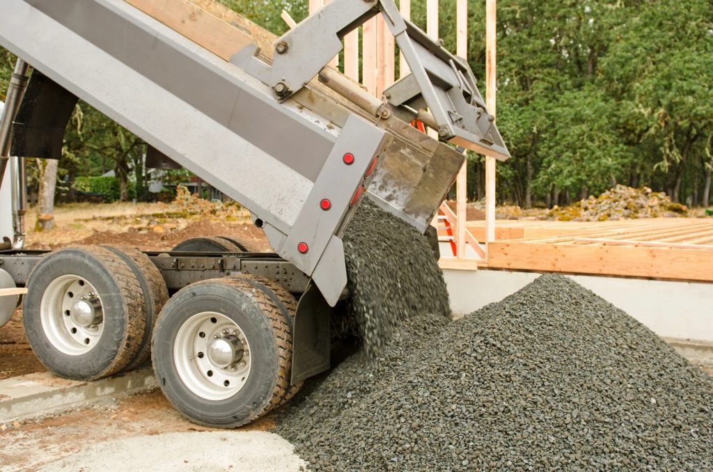 Gravel delivery